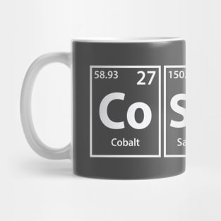 Cosmos Elements Spelling Mug